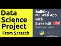 Building Machine Learning Web App with Streamlit DataScience Project-Hepatitis Mortality Predictor