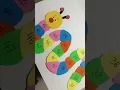 Backward Counting Caterpillar Craft