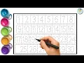 Learn Numbers 1 to 30 with Colors Number Tracing for Kids Preschool Learning