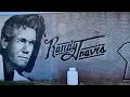 Randy Travis Mural - Birth Place of Country Star in Marshville North Carolina