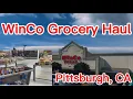 WinCo Grocery Haul Pittsburg California 2026 Cheap Snacks and Essentials