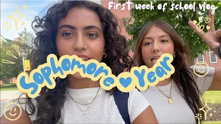 First week University of New Haven - Sophomore year