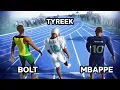 Usain Bolt VS Kylian Mbappe VS Tyreek Hill
