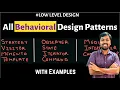 41 All Behavioral Design Patterns Strategy Observer State Template Command Visitor Memento