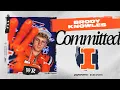 WATCH WR Brody Knowles Commits to Illinois No 14 WR in TX