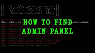 How To Find Admin Panel Admin Panel Finder Tools By TurKLoJeN