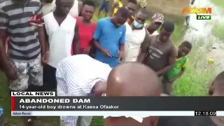 14 Year Old Boy Drowns At Kasoa Ofaakor Premotobre Kasee On Adom TV 5 6 20 