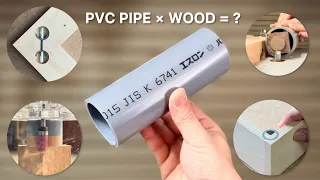 PVC Pipe × Wood = ?