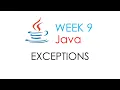 Exceptions Computer Programming 2 Java
