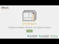 SheetGen Revit Add-in to create Sheets and place Views