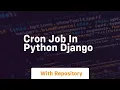 cron job in python django
