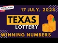 Texas Day Lottery Results For - 17 Jul 2024