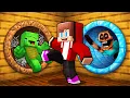 Download Lagu Mikey vs JJ SCARY Choose A Tunnel Battle in Minecraft (Maizen)