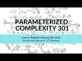 Linear Algebra Based Kernels Akanksha Agrawal Parameterized Complexity Workshop