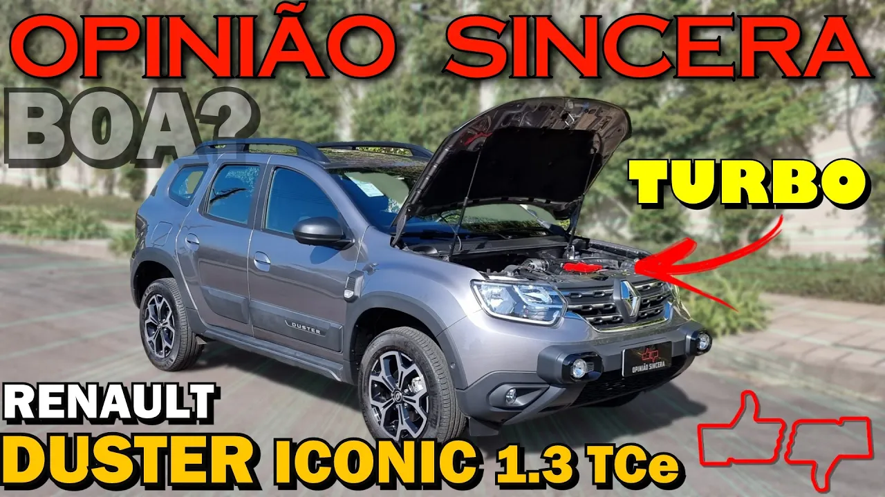 Renault Duster Iconic 1.3 turbo - Ficou bom? Preço, problemas, espaço, consumo, vale a pena?