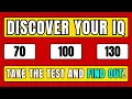 IQ Test - Discover Your IQ by Answering These Questions