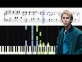 Lagu Tom Odell - Another Love - ACCURATE Piano Tutorial + SHEETS