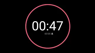 47 Second Countdown Timer iPhone Timer Style