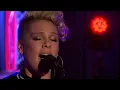 P!nk - What About Us in the Live lounge