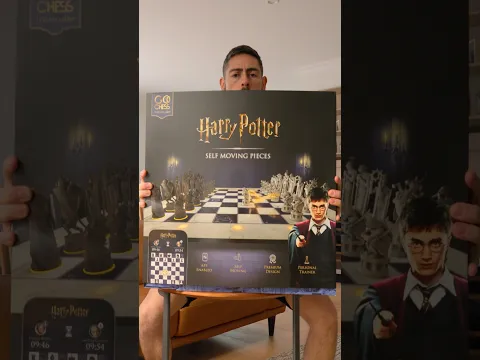 Unboxing Real Wizard Chess @go.particula #gift #wizardchezz #harrypotter
