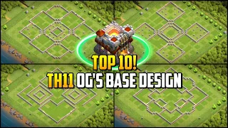 TOP 10 OG S Base Town Hall 11 TH11 Base Layout 2023 Copy Link Clash of Clans