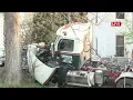 Route 422 crash scene in Annville Township