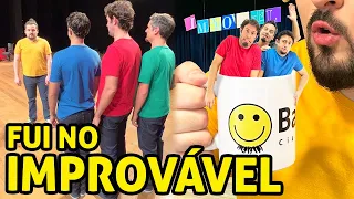 Hoje eu fui no IMPROVÁVEL com os BARBIXAS! | @CUNHALUCASS