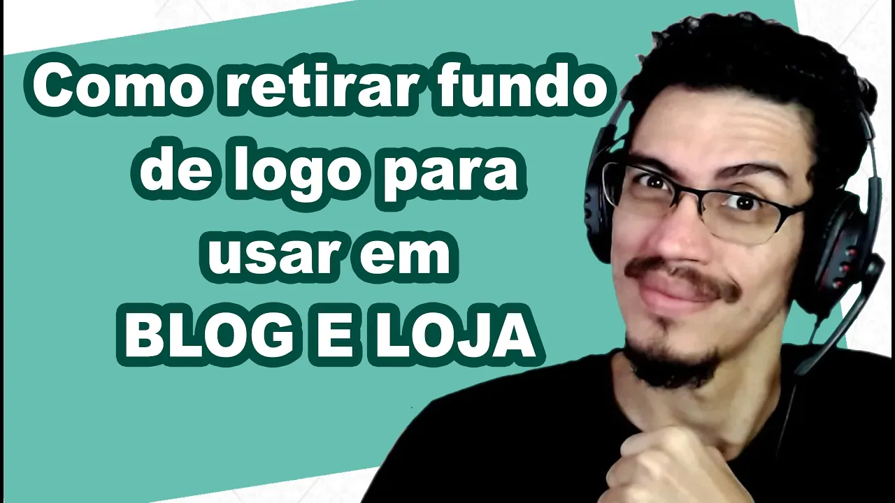 Como retirar fundo de logo para usar em blog e loja