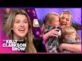 Kelly Clarkson Tries To Hold It Together Watching Kids River Remy Montage