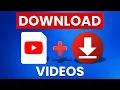 How To Download YouTube Videos (BEST METHOD)