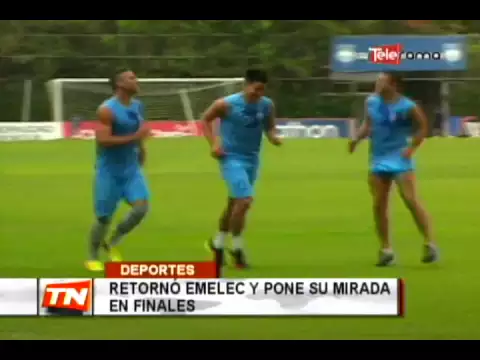 Retornó Emelec y pone su mirada en finales
