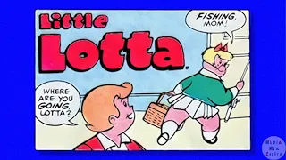 A Harvey Comics 1 Page Story Little Lotta