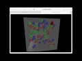 Python 3D Graphics Animating 139 balls in a box