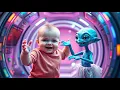 Download Lagu Baby Dance - Du Du Du (Music Video 4k HD) | Futuristic Babies