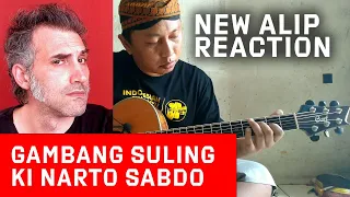 Download Gambang Suling - Ki Narto Sabdo (fingerstyle COVER) reaction by frank valchiria MP3