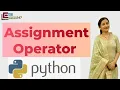 Assignment Operator in Python Operators in Python Python from Basic to Advance L-3 Nitasha Mam