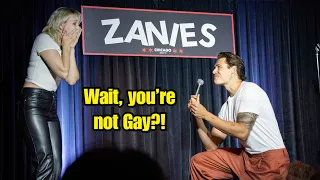 german proposes to jewish girlfriend on stage mario adrion standup comedy