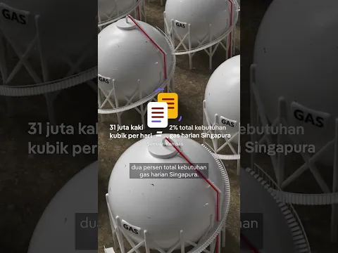 Indonesia pangkas ekspor gas ke Singapura, ini alasannya