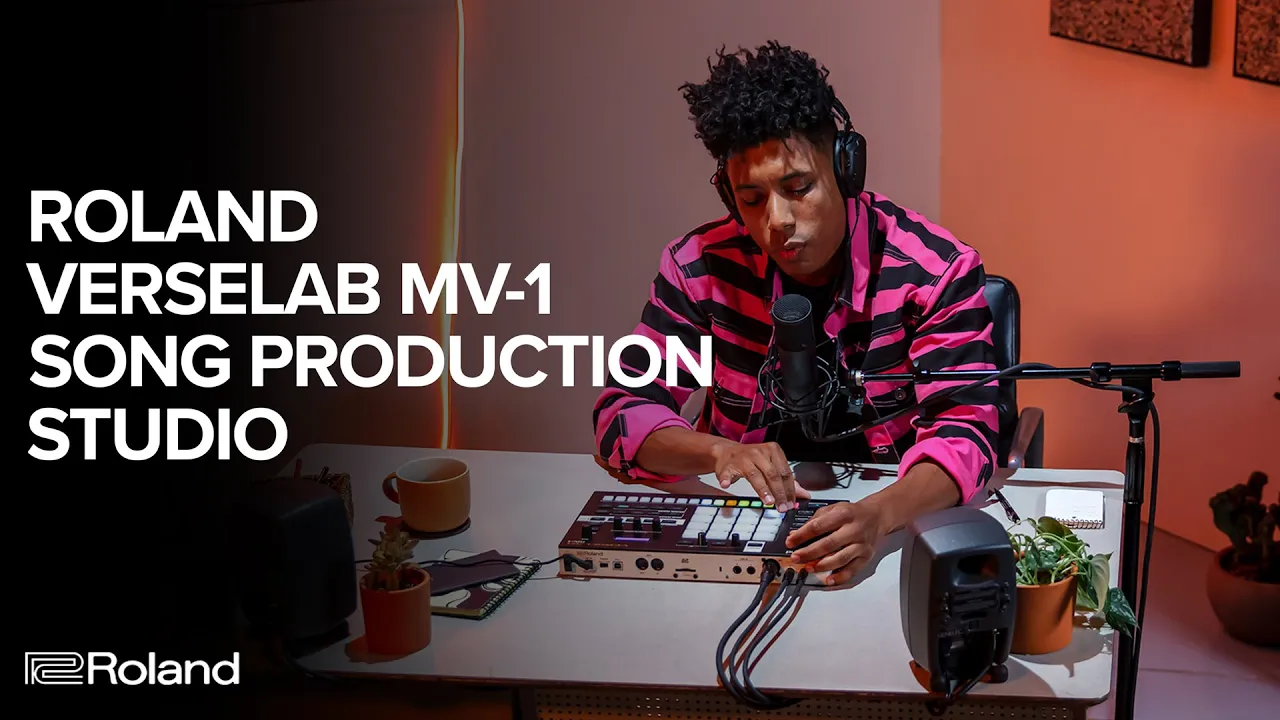 Make a Song in Under 10 Minutes with the Roland VERSELAB MV-1 Song Production Studio Make a Song in Under 10 Minutes with the Roland VERSELAB MV-1 Song Production Studio