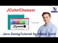 Java Swing Tutorial JColorChooser in java