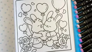 Relaxing ASMR Coloring 🎨 Satisfying & Calming Coloring Sounds