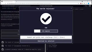 Learn ES6 Set Default Parameters for Your Functions freeCodeCamp