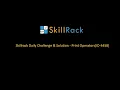 Skillrack Daily Challenge Solution - Print Operators ID-4458