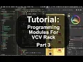 Tutorial Programming Modules for VCV Rack - Part 3