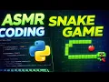 Satisfying ASMR Coding Snake Game No Talking