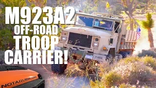 THOR The M923A2 Military 5 Ton 6x6 Off-Road Troop Carrier