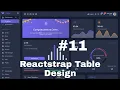 React Admin Dashboard reactstarp Table Design Full Stack Real time project