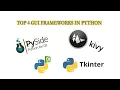 Top GUI Frameworks in Python Throw Light