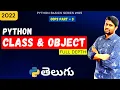 Class and Object in Python oops concepts Python tutorials