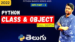 Class and Object in Python oops concepts Python tutorials